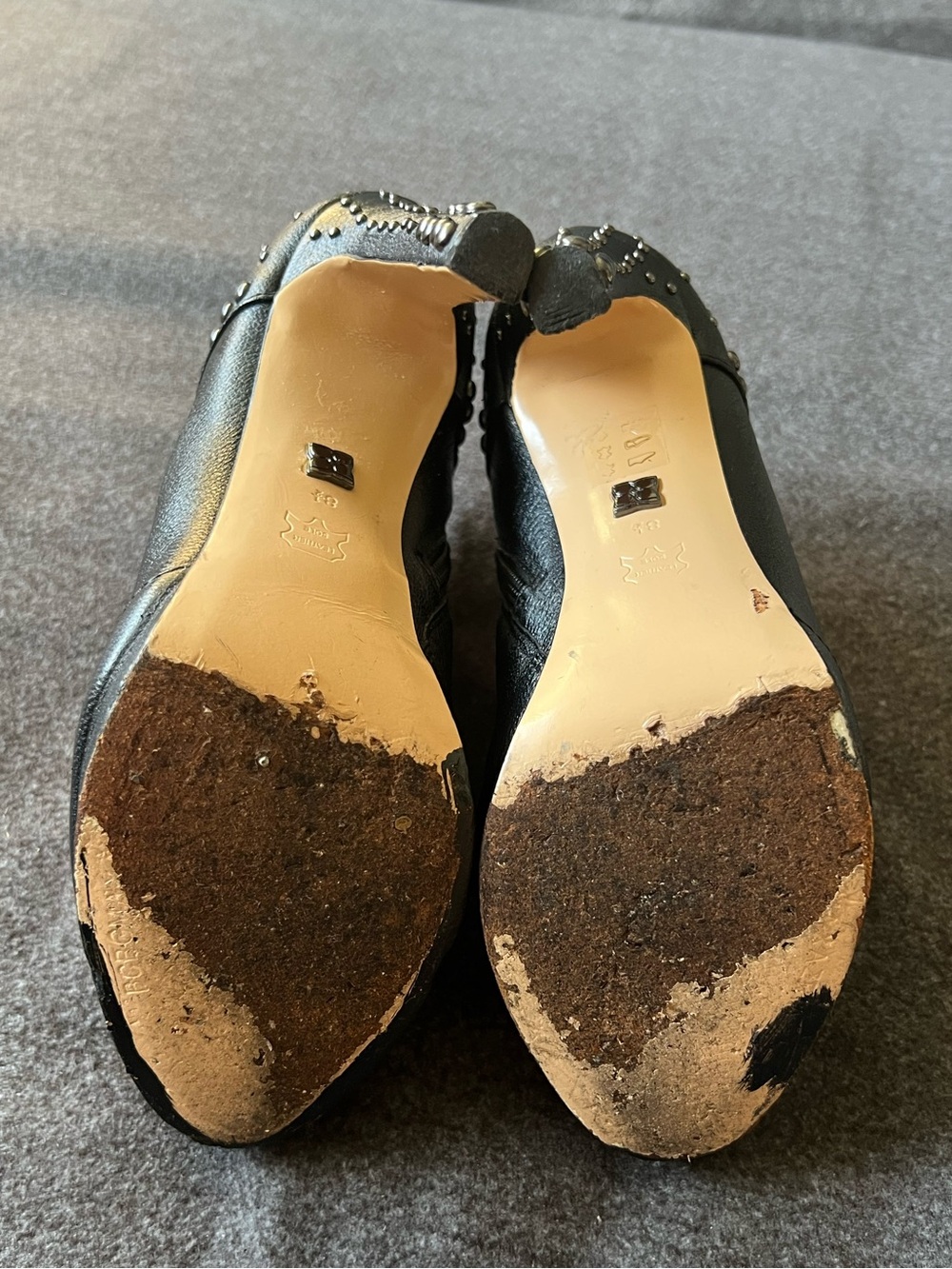 BCBGMAXAZRIA Katarina Studded High Heels